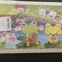 Brand New Frog Kids Puzzle