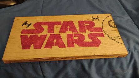 Star Wars Hand-Painted Wooden Sign