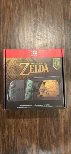 Nintendo Switch 2 Legend of Zelda 40th Anniversary Edition