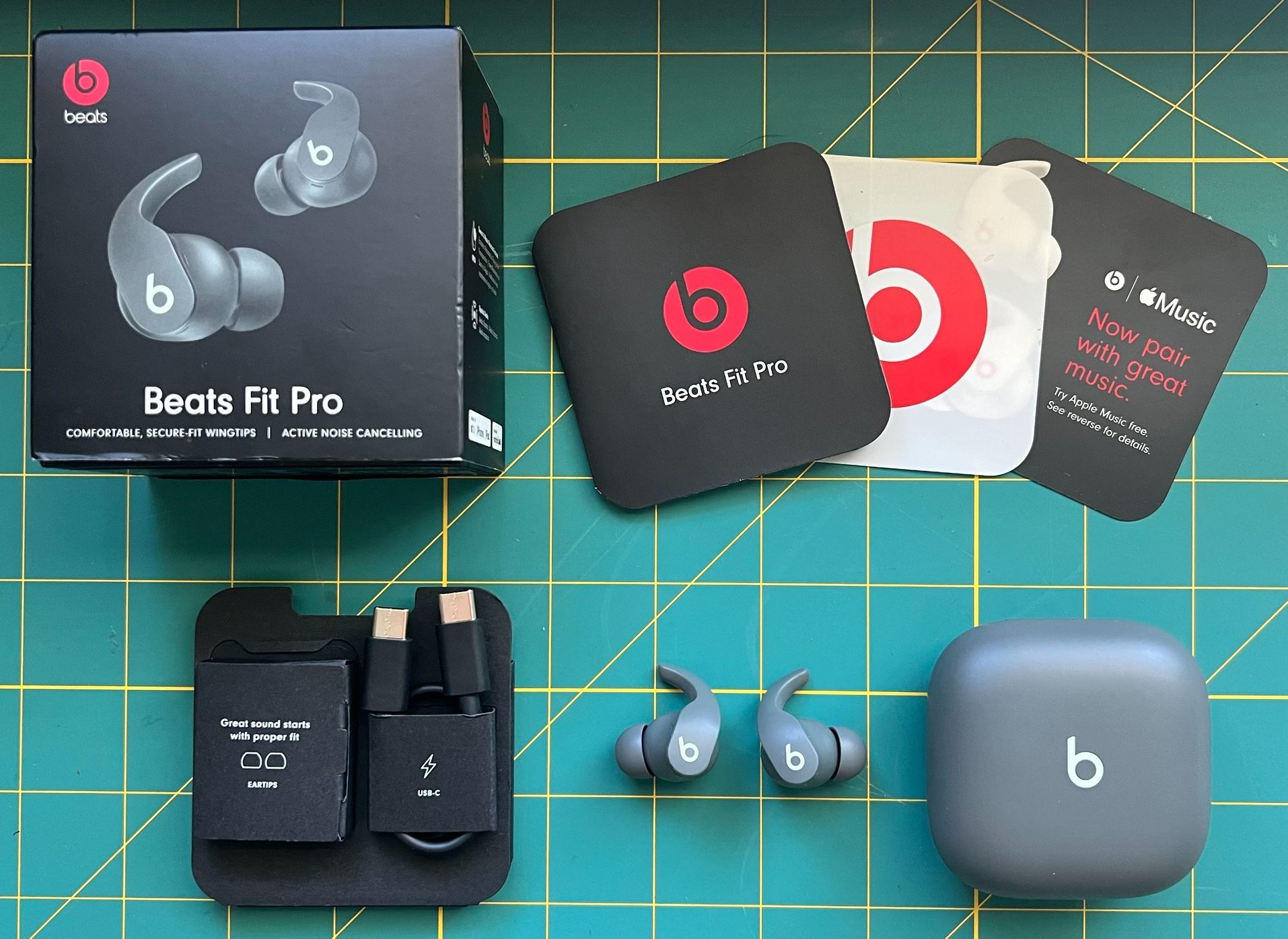 Beats Fit Pro Wireless Earbud Headphones - Black (BRAND-NEW)