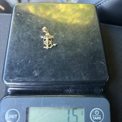 10k pendant and 14k scrap gold