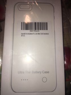 Sunwell Air Case Ultra Thin Battery Case iPhone 6 (2 Generation Black)