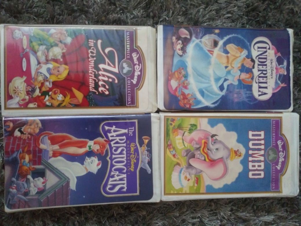 Disney masterpiece collection VHS
