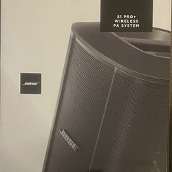 BOSE S1 PRO + WIRELESS PA SYSTEM BRAND NEW IN BOX
