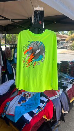 Athletic Works Boy Long Sleeve Graphic Tee 