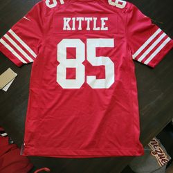 *NEW* NIKE Kittle San Francisco 49ers NFL On Field Apparel Jersey Size Small  with Tags