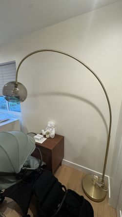 West Elm Lamp - Gold