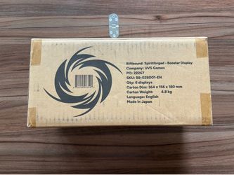 Riftbound Spiritforged Booster Display Box Case