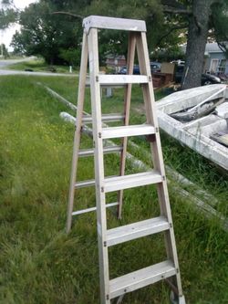Louisville 6 ft fiberglass ladder