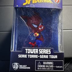 Beast Kingdom Marvel Spider-Man Tower Series Spider-Ham Collectible Figurine
