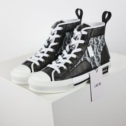 D.ior B23 Oblique High Top Sneakers 4-12