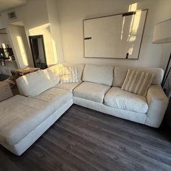 L-Shaped Sectional Sofa Couch