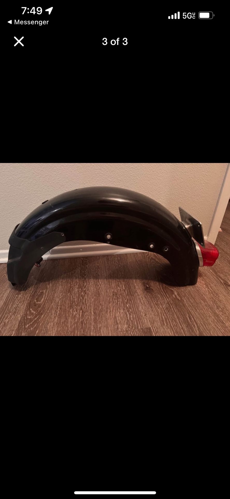 Harley Davidson Sportster Rear Fender