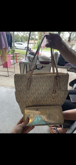 Michael Kors purse and wallet