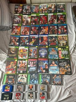 Wwe Wwf Wcw Wrestling Video Game Collection 