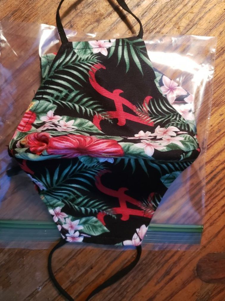 Adjustable Alabama Handmade Face Mask