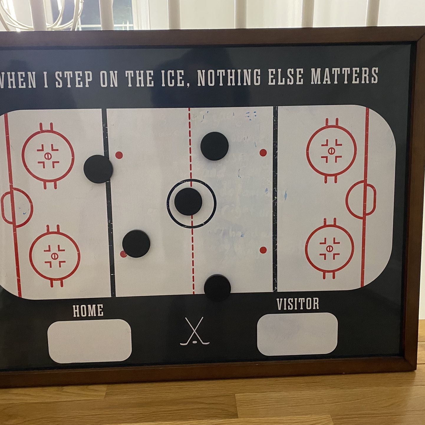 Pottery Barn Magnetic Hockey Whiteboard