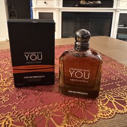 Emporio Armani Stronger With You Absolutely 3.4oz – Like New – $115 (Designer Cologne)