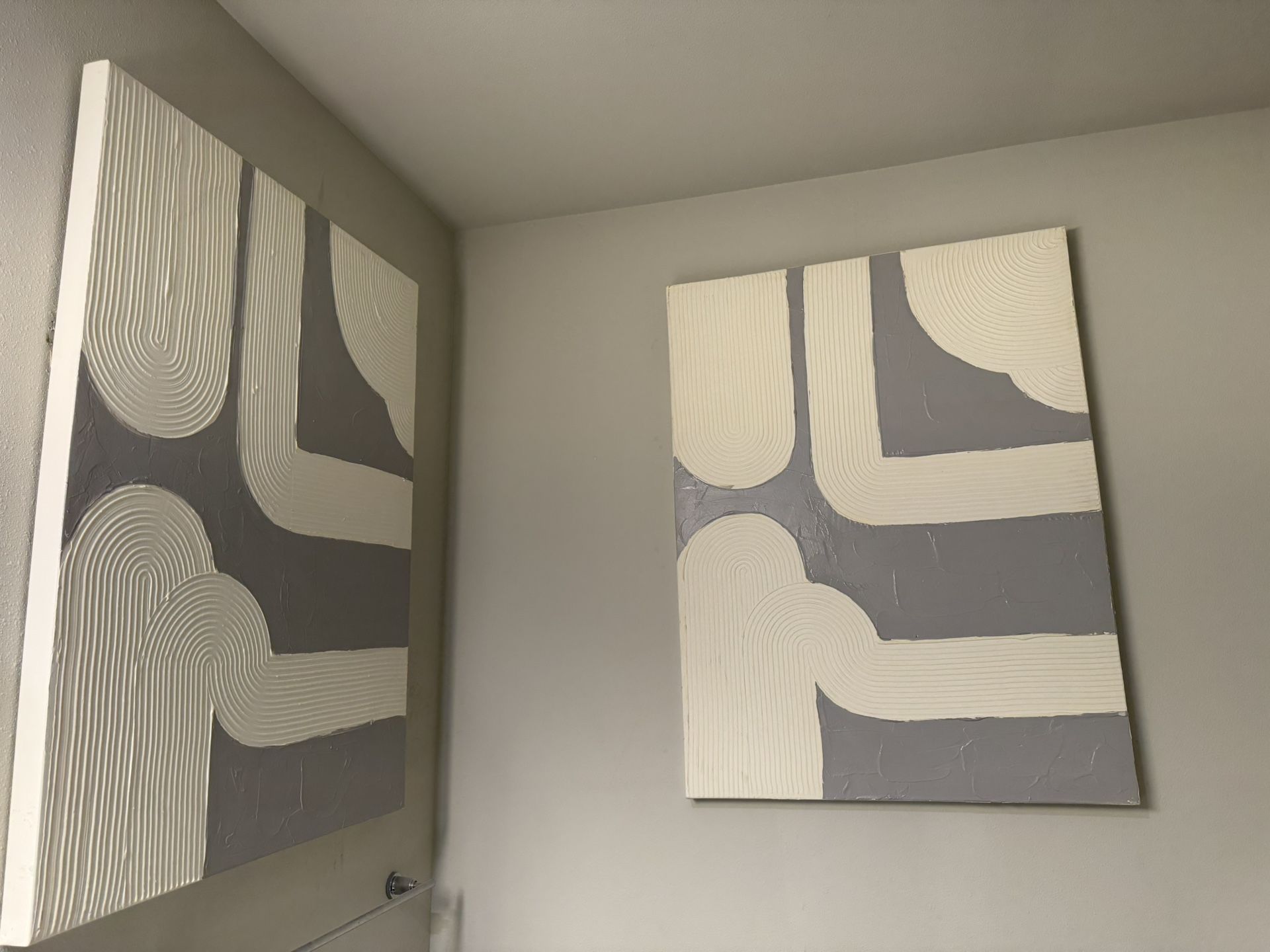 Set Of 3 Large Paintings