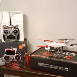Blade Quad QX350 drone and Spektrum DX5e Controler Plus Accessories  🔥 🔥 🔥 