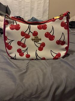 Coach Cherry Print Shoulder Bag