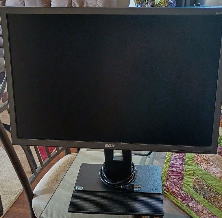 Acer 22 Inch Computer Monitor With Power Cable