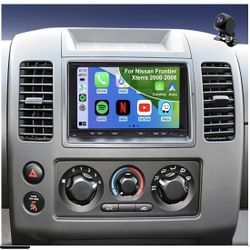 Car Radio for Nissan Frontier Xterra 2000-2008, Sentra 2007-2012 5GWiFi Upgrade 7inch Touch Screen Stereo for 350Z 2003-2009, Versa 2007-2014,Carplay 