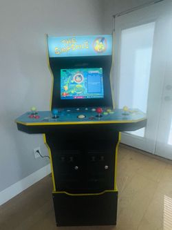 🎮 The Simpsons Arcade1Up 4-Player Arcade Machine – Excellent Condition