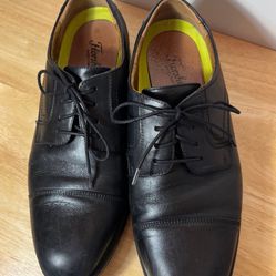 Florsheim Comfortech  Ortholite Black Leather Oxford Dress Shoes Men's Size 10D