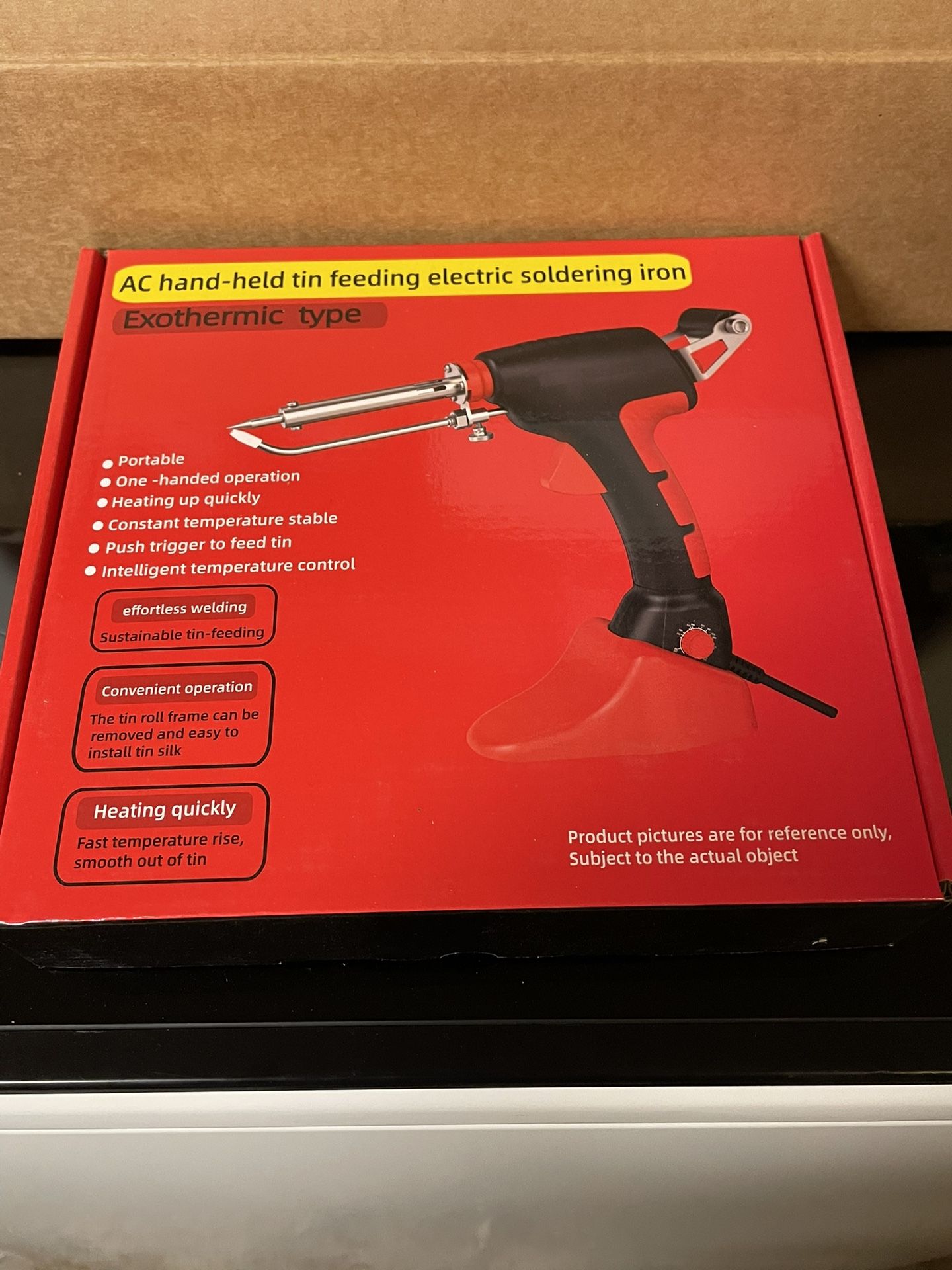 Self Feeding Soldering Gun