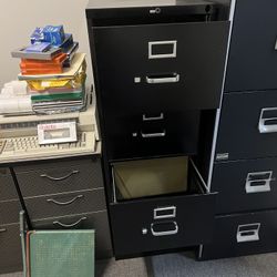 Four drawer filing cabinet 