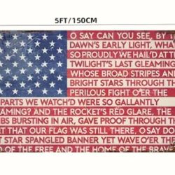 NEW:  3'X5' STAR SPANGLE BANNER FLAG