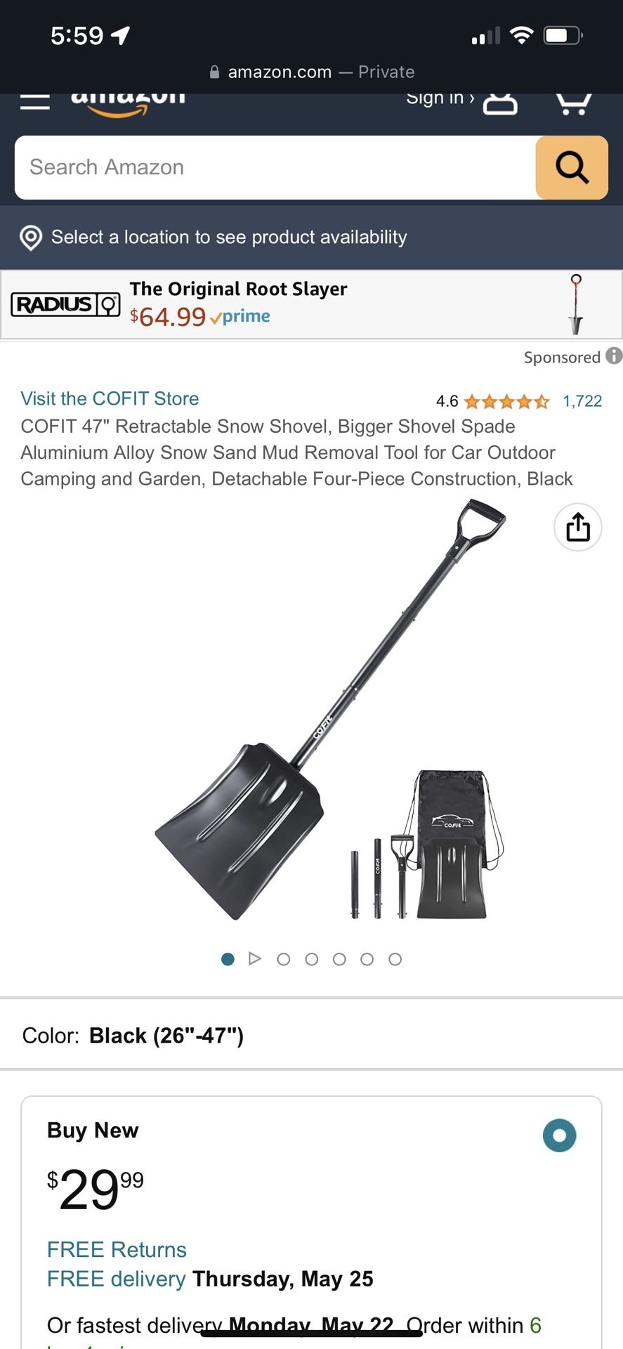 Snow Shovel