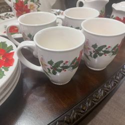 Princess House Tazas Navidad 