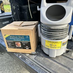 Abrasive blaster media kit