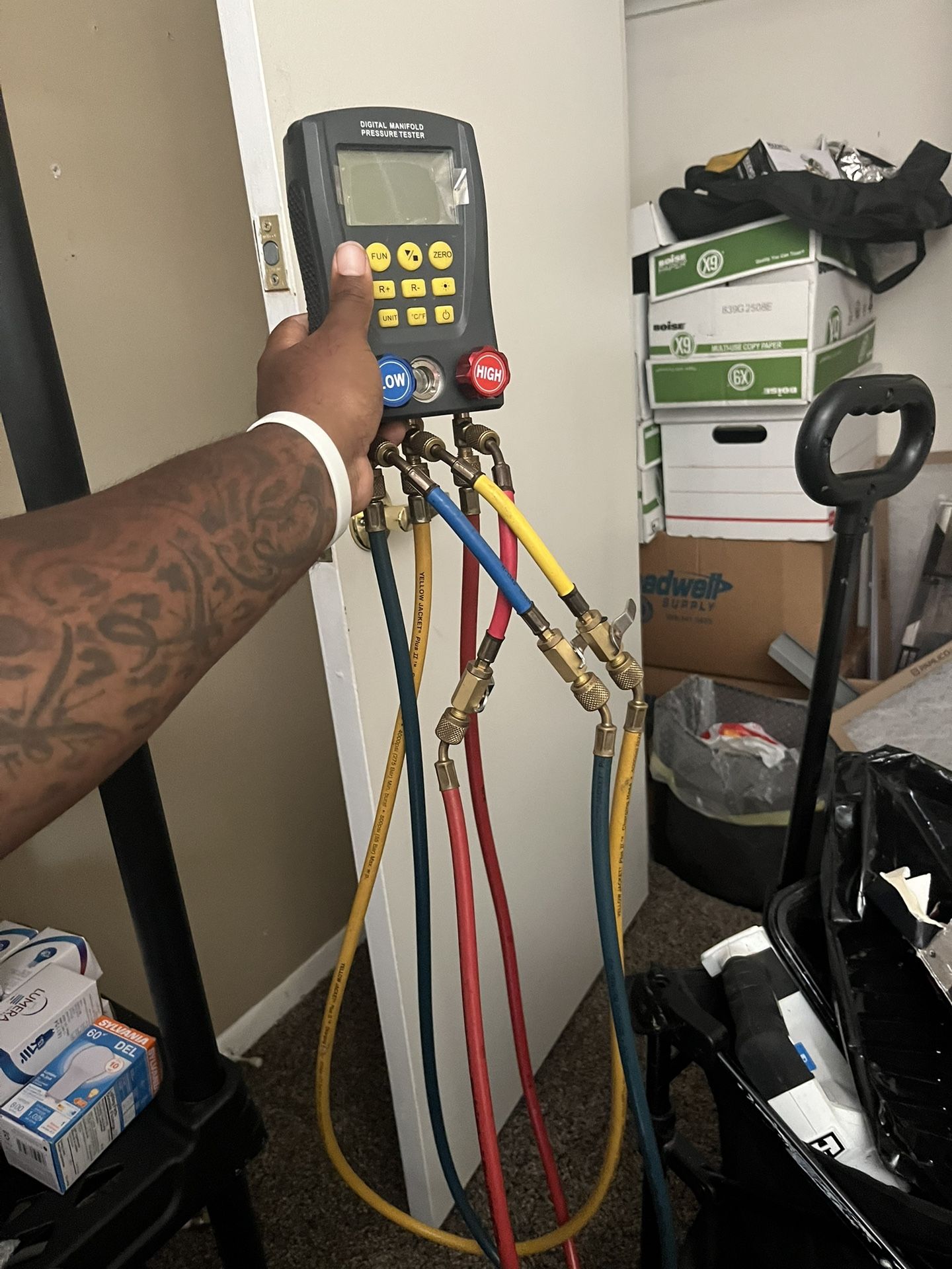 HVAC W/ Hoses