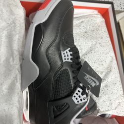 Jordan 4 Bred (reimagined)