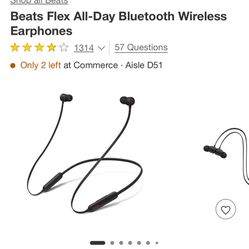 Beats Flex Earphones 