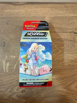 Lillie premium tournament collection sealed pokemon