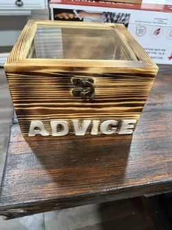 Advice cards and box