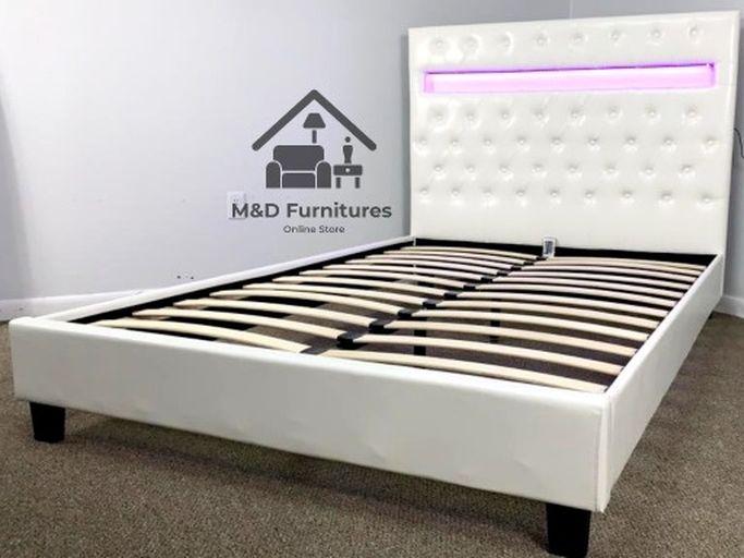 Cama LED Nueva... New LED Bed Frame/ 🚚 Delivery Available