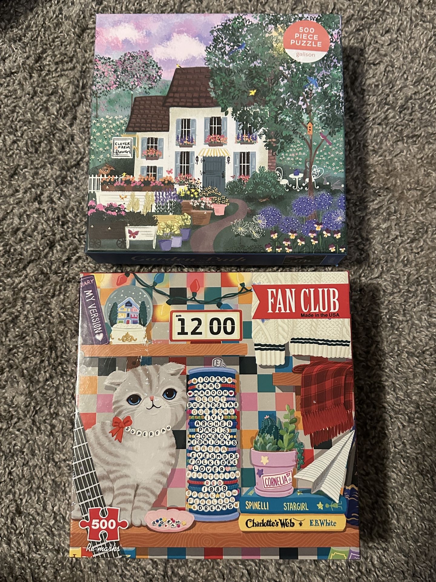 2 New 500 Piece Puzzles