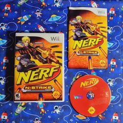 Nerf N Strike Nintendo Wii Wii U Complete CIB