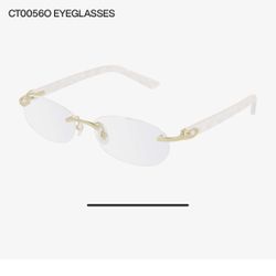 Cartier CT00560 Drill Mount Unisex Glasses 