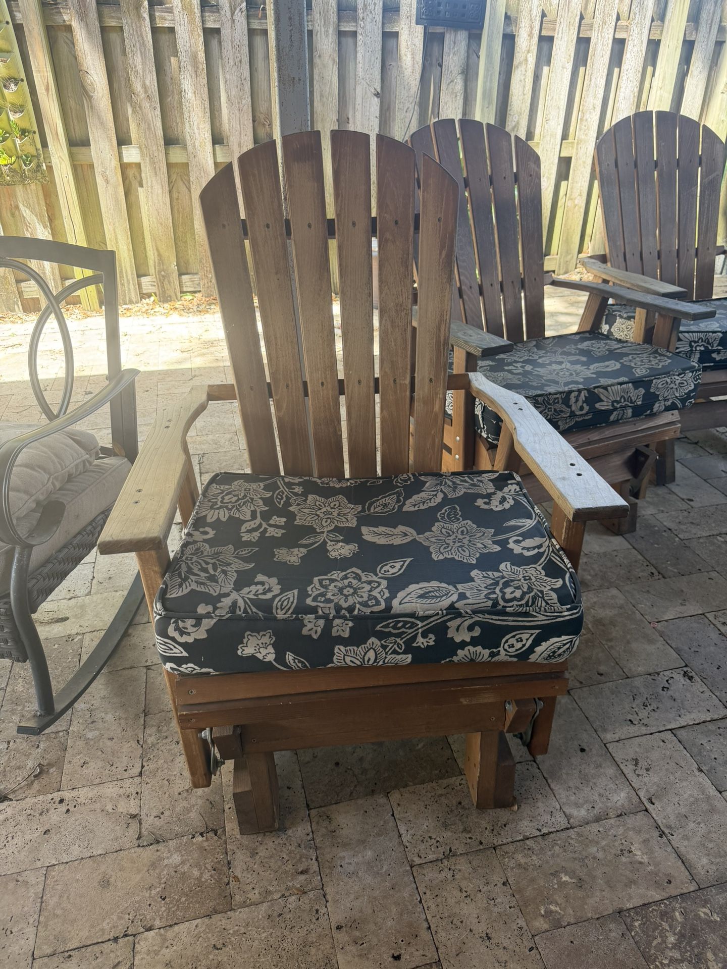 Set Of 4 Wooden Rocking Chairs for Sale in Fort Lauderdale, FL - OfferUp