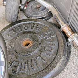 Weights  And Bar 