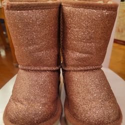 Girls UGGS Pink Glitter