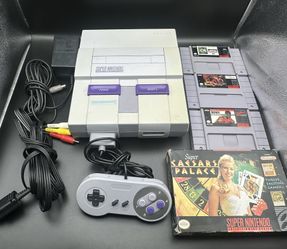 Super Nintendo Bundle ⬇️More Info⬇️
