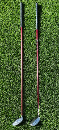 Callaway Golf Clubs Big Bertha Heavenwood 1H & 2H Fairway Woods – RH Steel Shafts