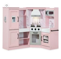 Corner Pretend Play Kitchen
